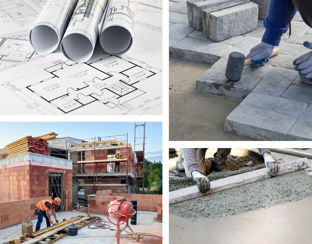 Baumeisterarbeiten: Planung, Rohbau, Pflasterung und Betonarbeiten – Brunner Bau Wien und Umgebung